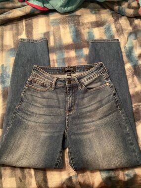 Judy Blue Light-Medium Wash Skinny Jeans